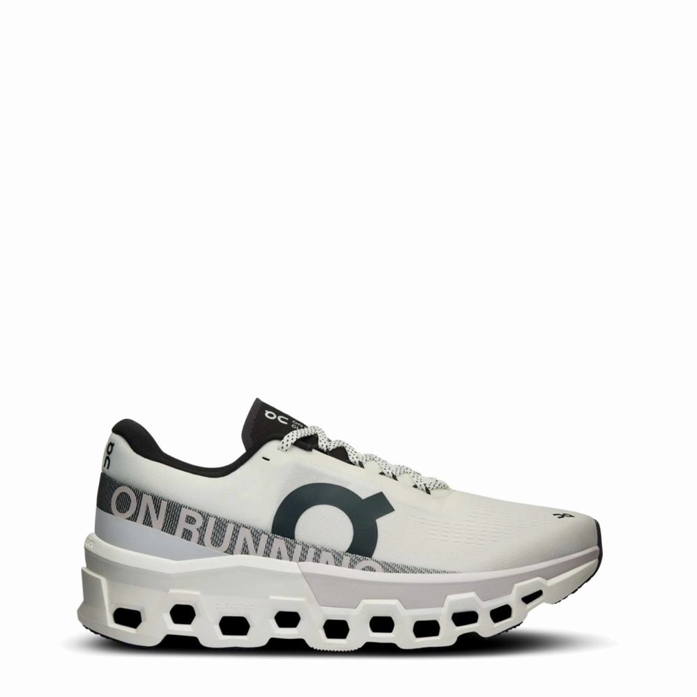 Squash Badminton Shoes On Men's Cloudmonster 2 Sneaker in White/Frost
