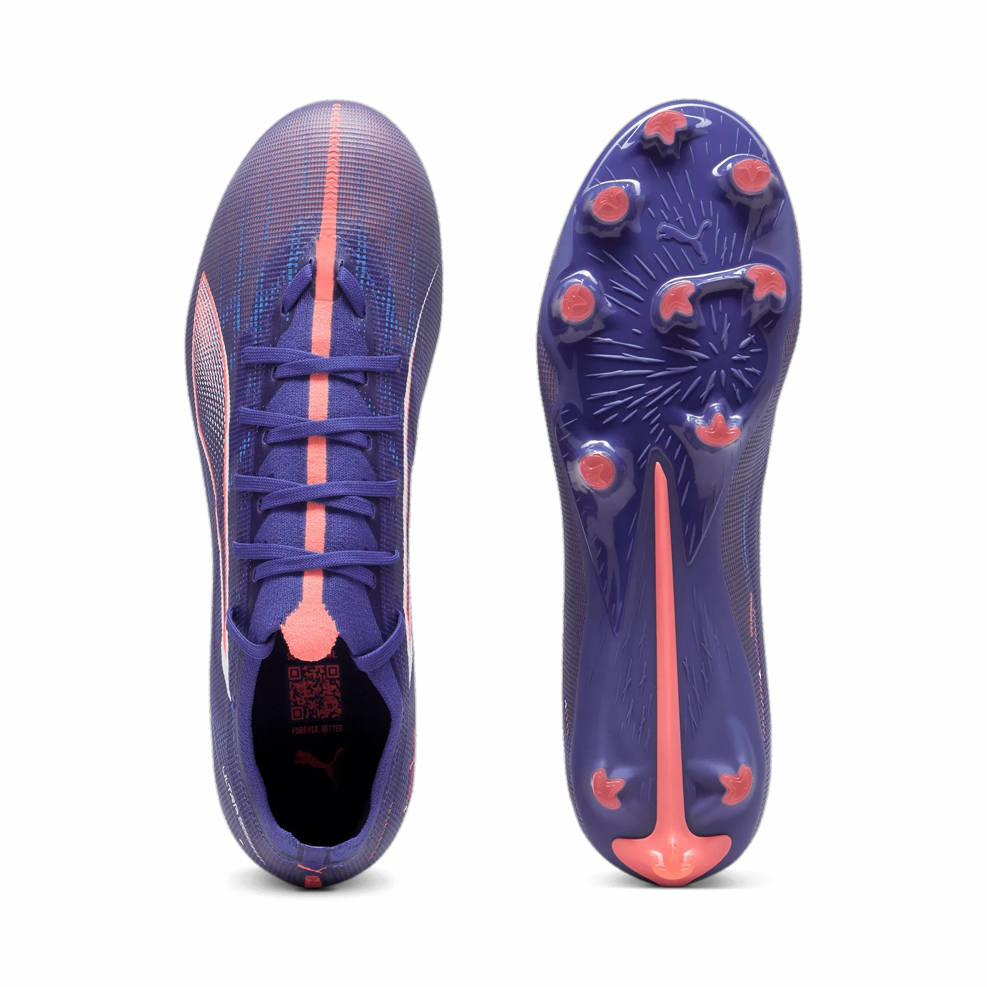 Square Toe Soccer Cleats Puma Ultra 5 Match FG/AG - Formula Pack (FA24)