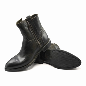 Sequin Boots 4103 - Deep Olive Green