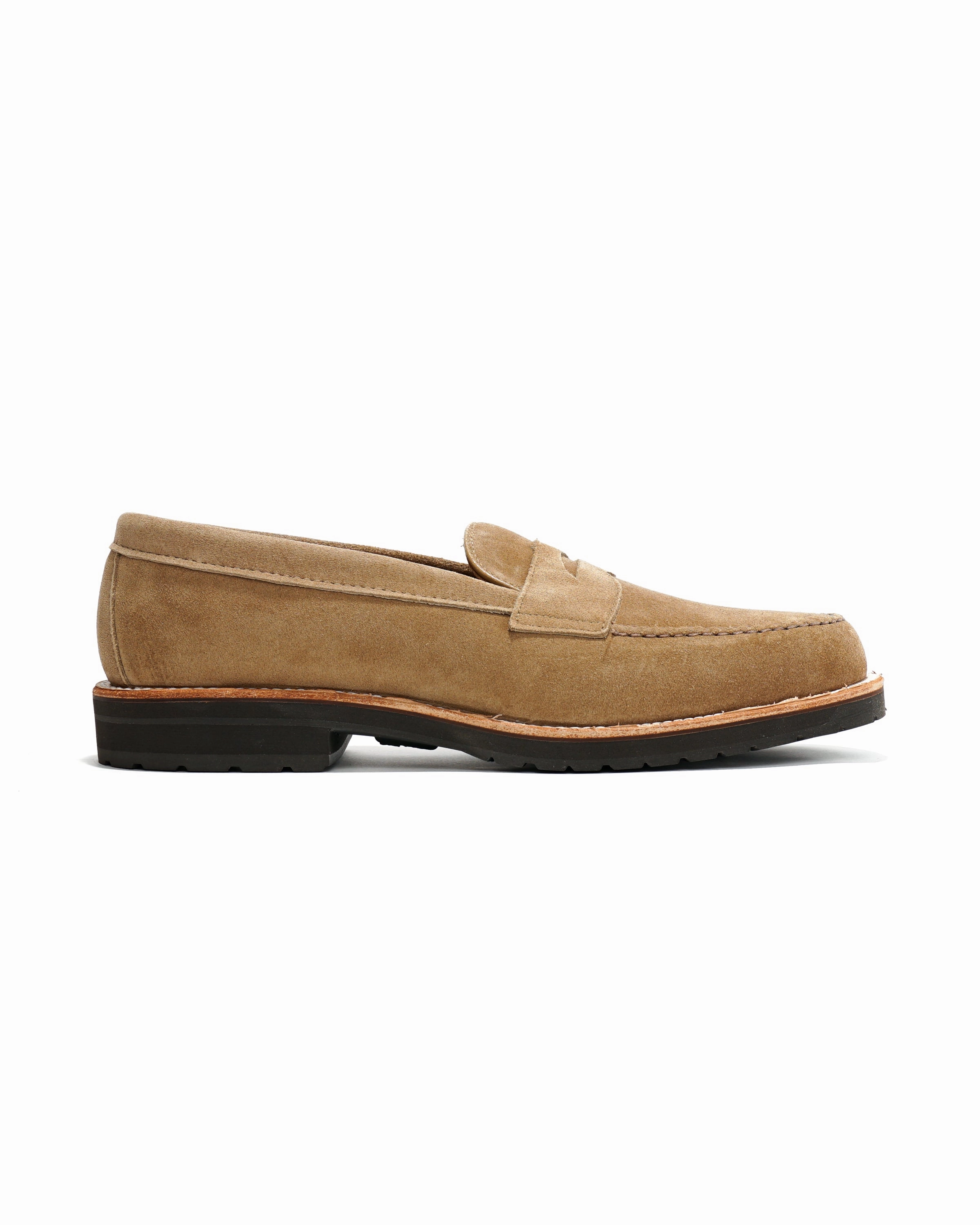 Engineered Garments x Alden - Loafer - Beige Suede