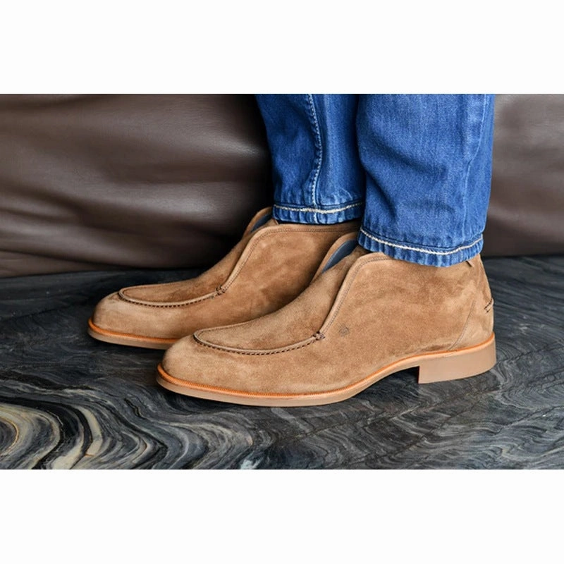 Di Bianco | Fidenza Boot (2 Colors) Suede Boots Ankle