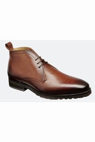 Barker Melksham in Cherry Grain Cute Winter Ankel Boots