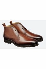 Push In Boots 2 Barker Melksham in Cherry Grain