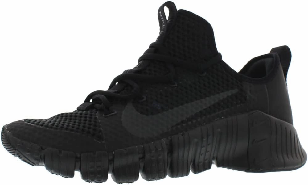Nike Free Metcon 3 Unisex Shoes Size 11.5, Color: Black/Black Nike Fleece Shoes