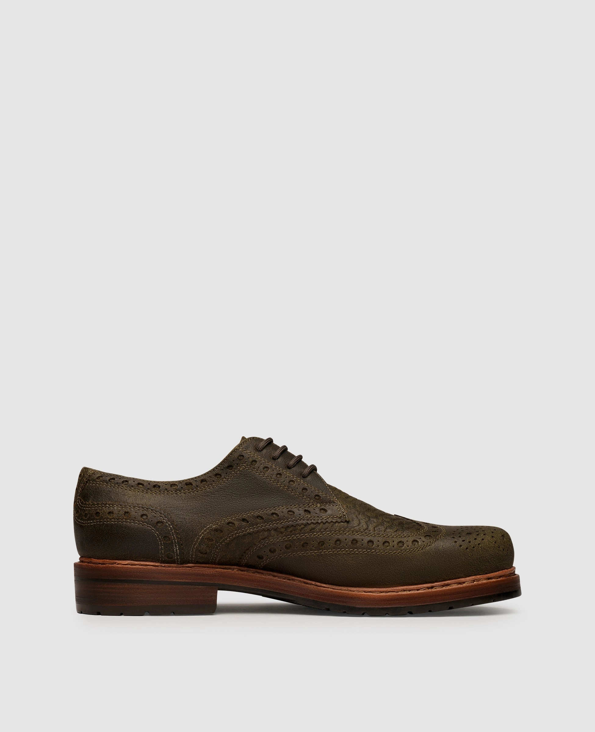 Move On Lace Up Shoe Rio Full-Brogue PR - Fango