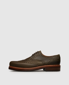 Platform Lace Up Shoes Rio Full-Brogue PR - Fango