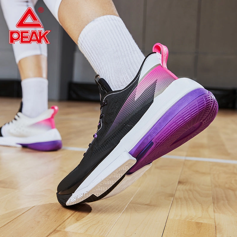 Basketball Shoes To Prevent Ankle Sprains PEAK TAICHI LIGHTNING Men Non-slip Wearable Lightweight Mesh Breathable Basketball Shoes Sport Sneakers Speed series E12661A