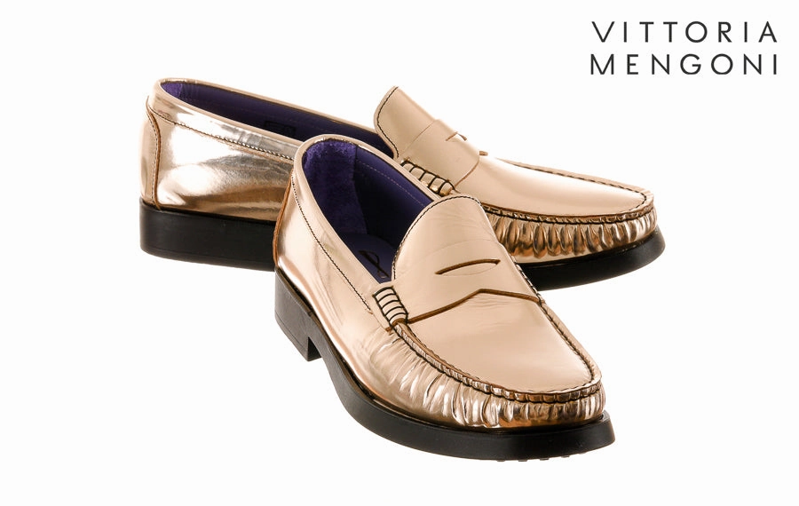 Vm Yari Bronze Baudoin And Lange Loafers