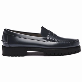 Dan Lug Woman - Navy Blue Duke And Dexter Loafers