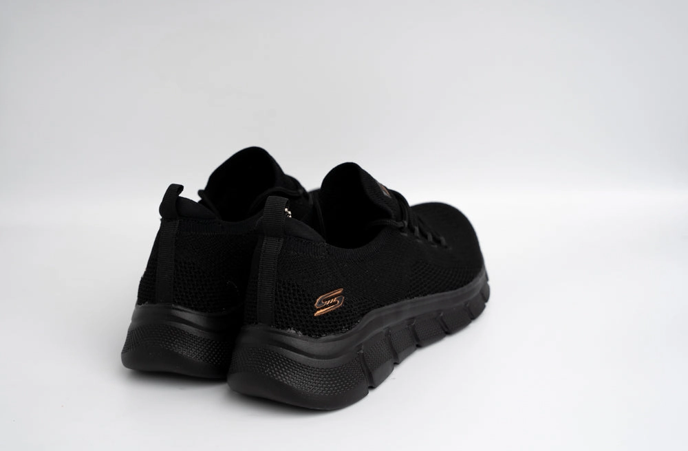 Cushion Badminton Shoes SKECHERS BOBS SPORT B FLEX - COLOR CONNECT - 117121 - BBK