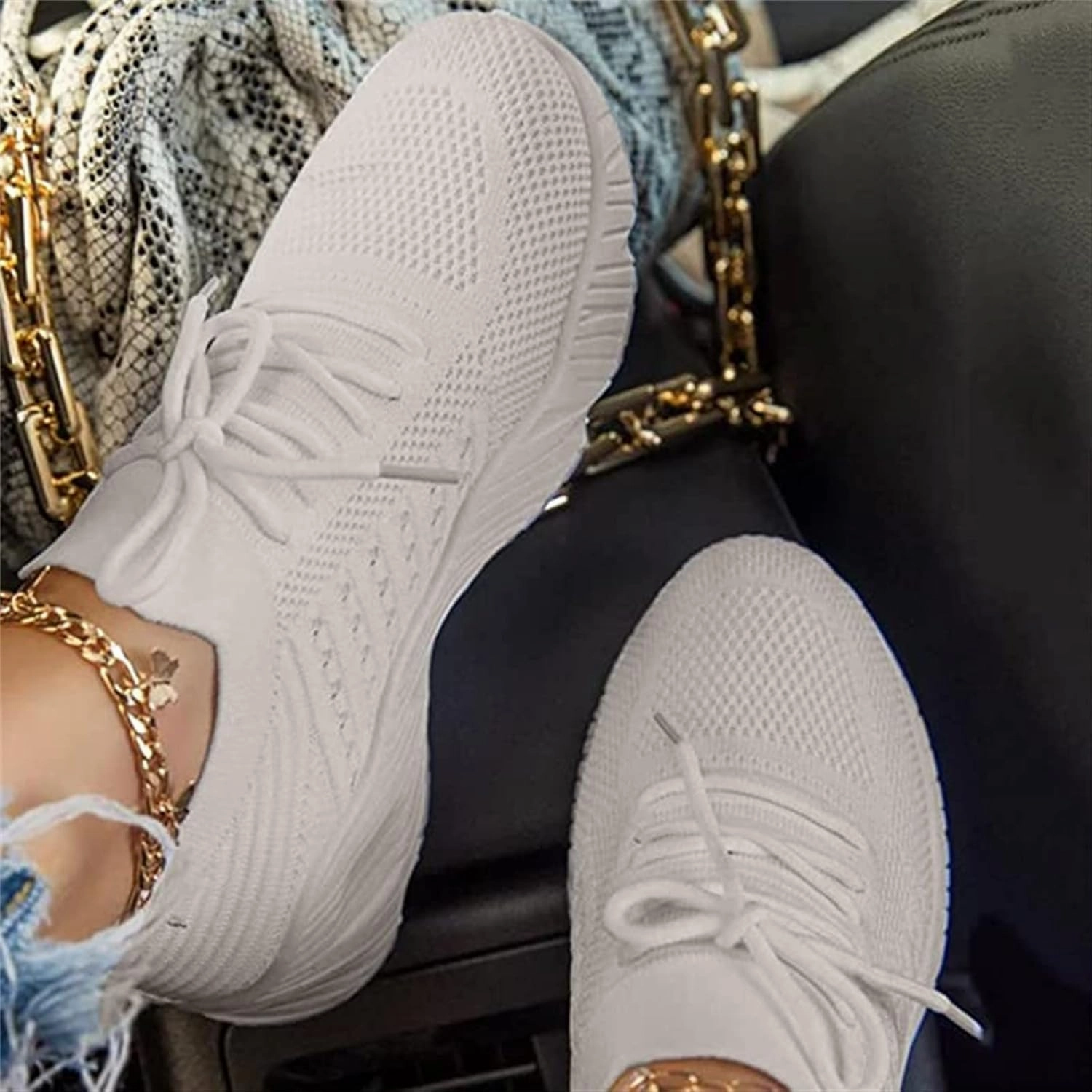 Shoes for Women Sneakers Slip On Running Shoes Non Slip Walking Shoes Lightweight Workout Tennis Shoes Fashion Sneakers In Cloud Sneakers