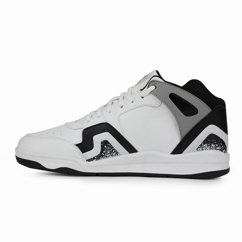 Silver Sneakers Medicare Leap7x Casual White Sneakers For Mens PRESTON By Liberty