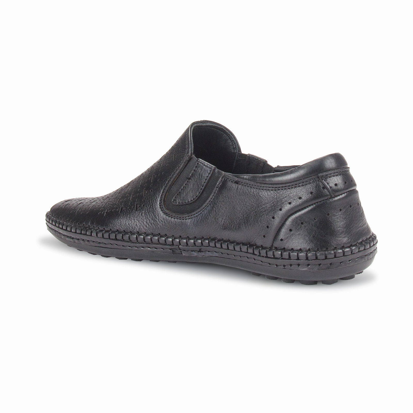 Slip On Indoor Shoes Felix Men's Lightweight leather casual Moccasin