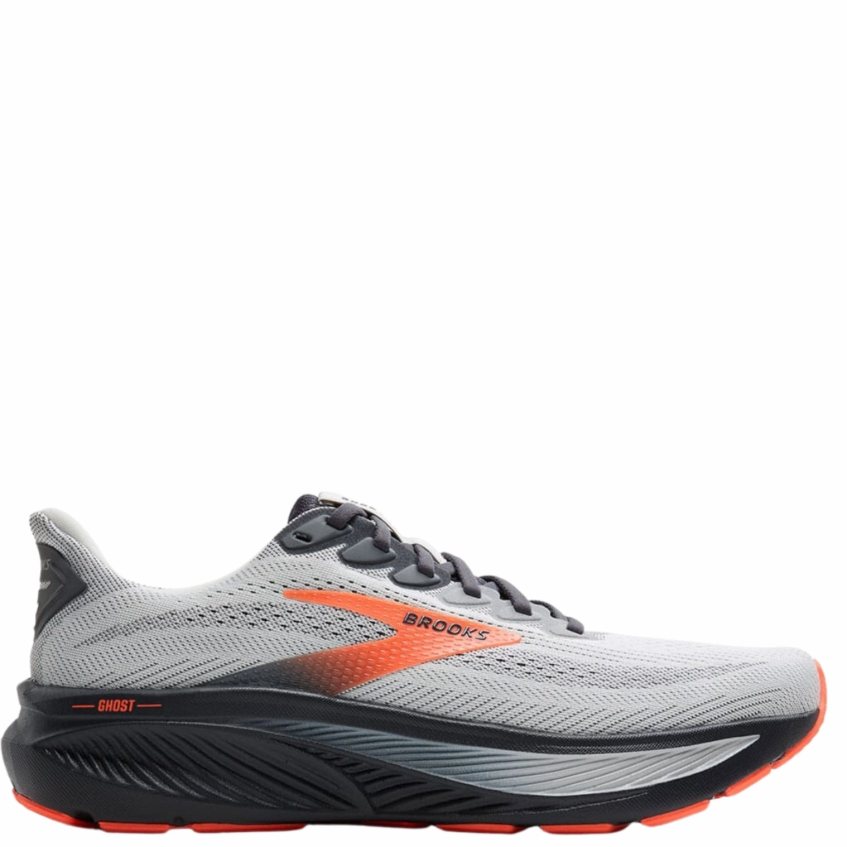Climbing Shoes Sore Toes Men's - Brooks Ghost 17 - Oyster Mushroom/Orange/Ebony