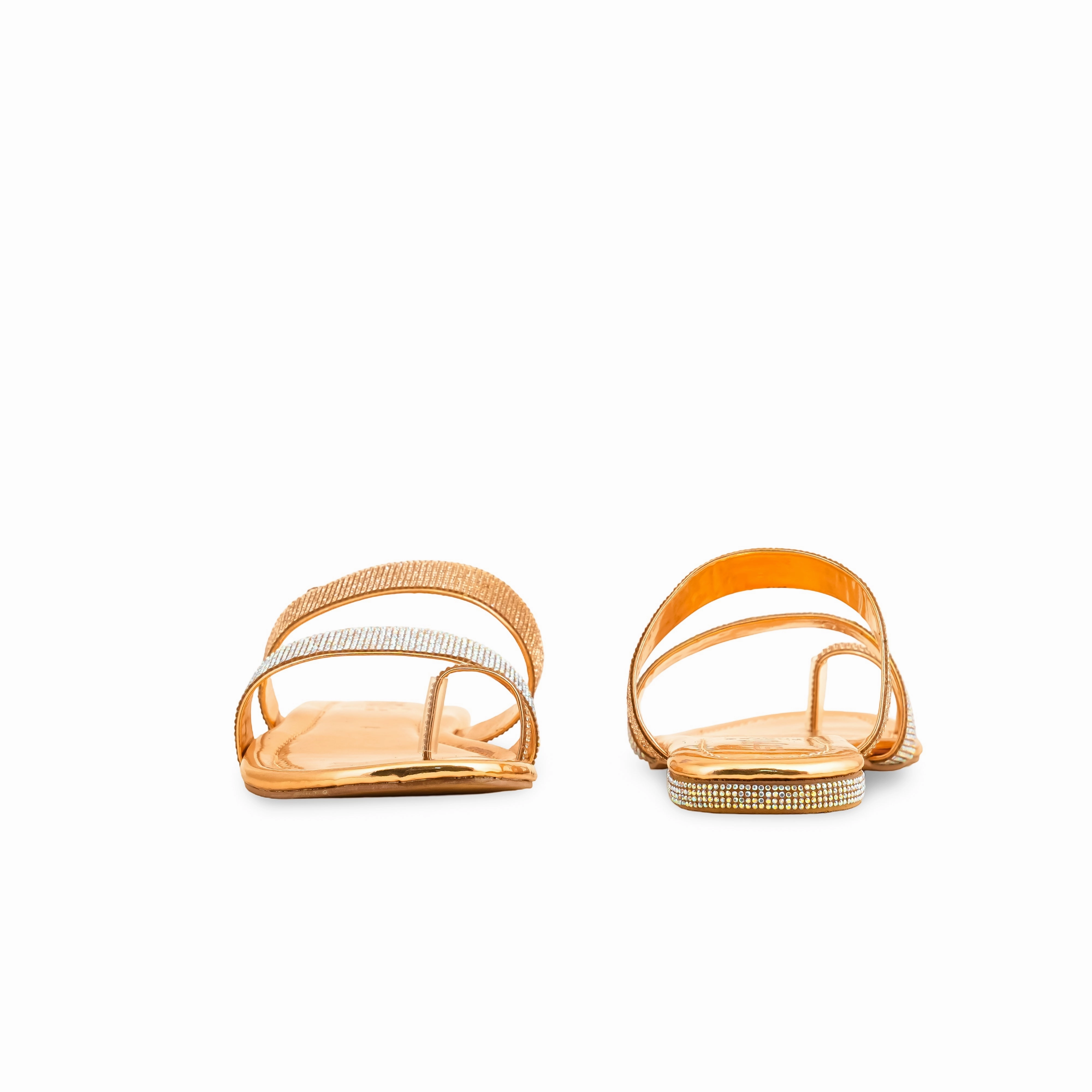 Peach Fancy Chappal For Women FN0798 Brador Sandals