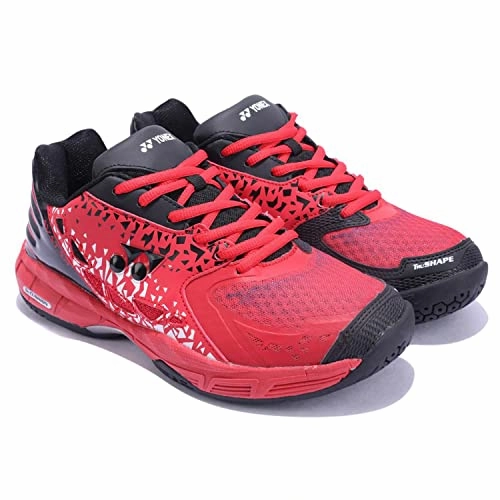 Yonex Avatar Badminton Shoes (Fiery Red/Black/Silver) Squash Vs Badminton Shoes