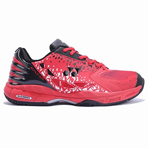 Acics Badminton Yonex Avatar Badminton Shoes (Fiery Red/Black/Silver)