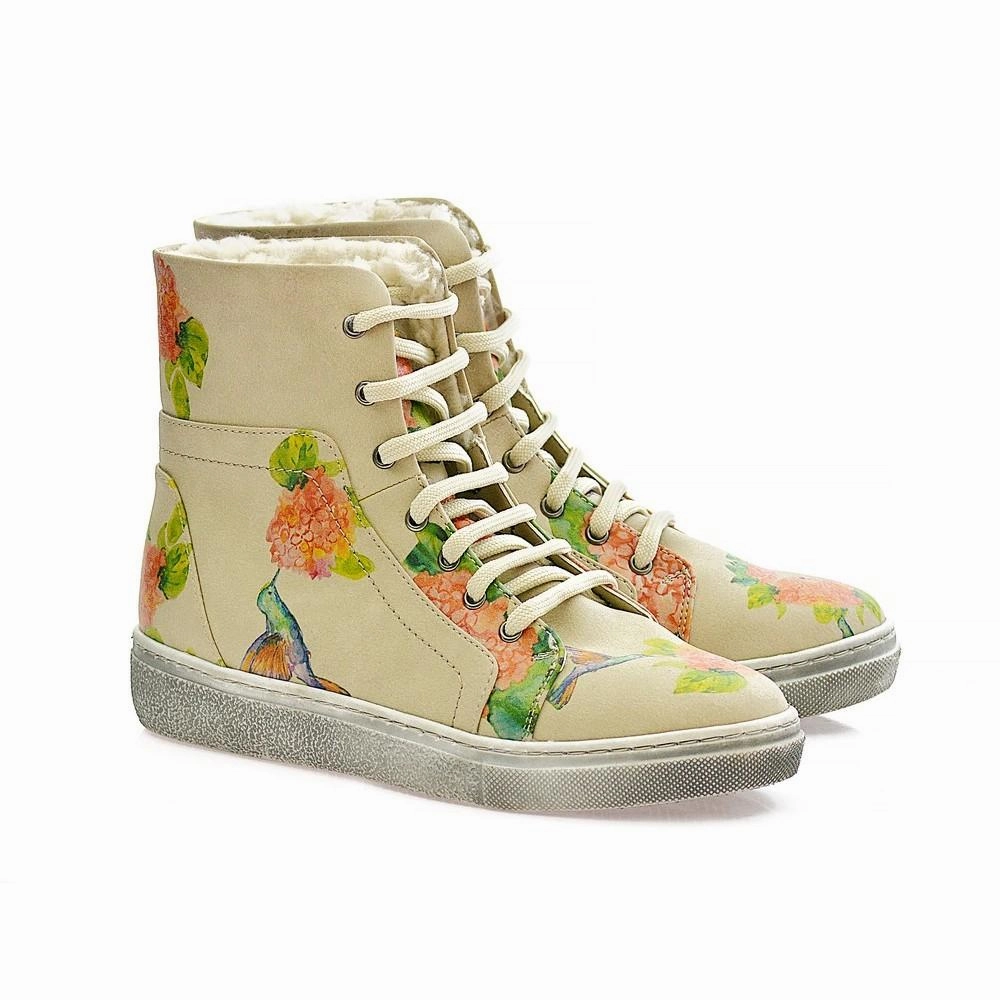 Flowers Short Boots JAS101 Marfa Boots