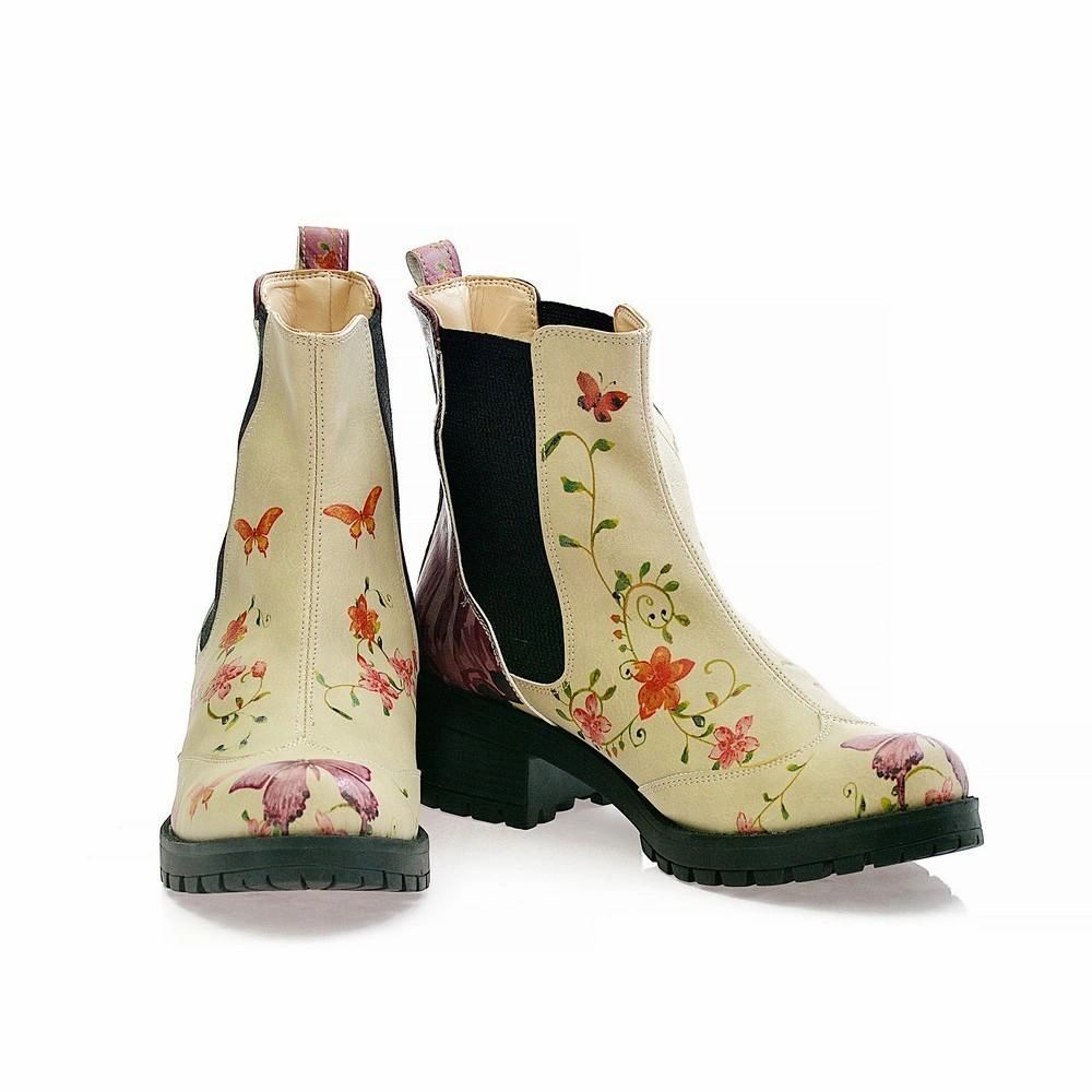 Flowers Short Boots LAS103 Hunting Boots