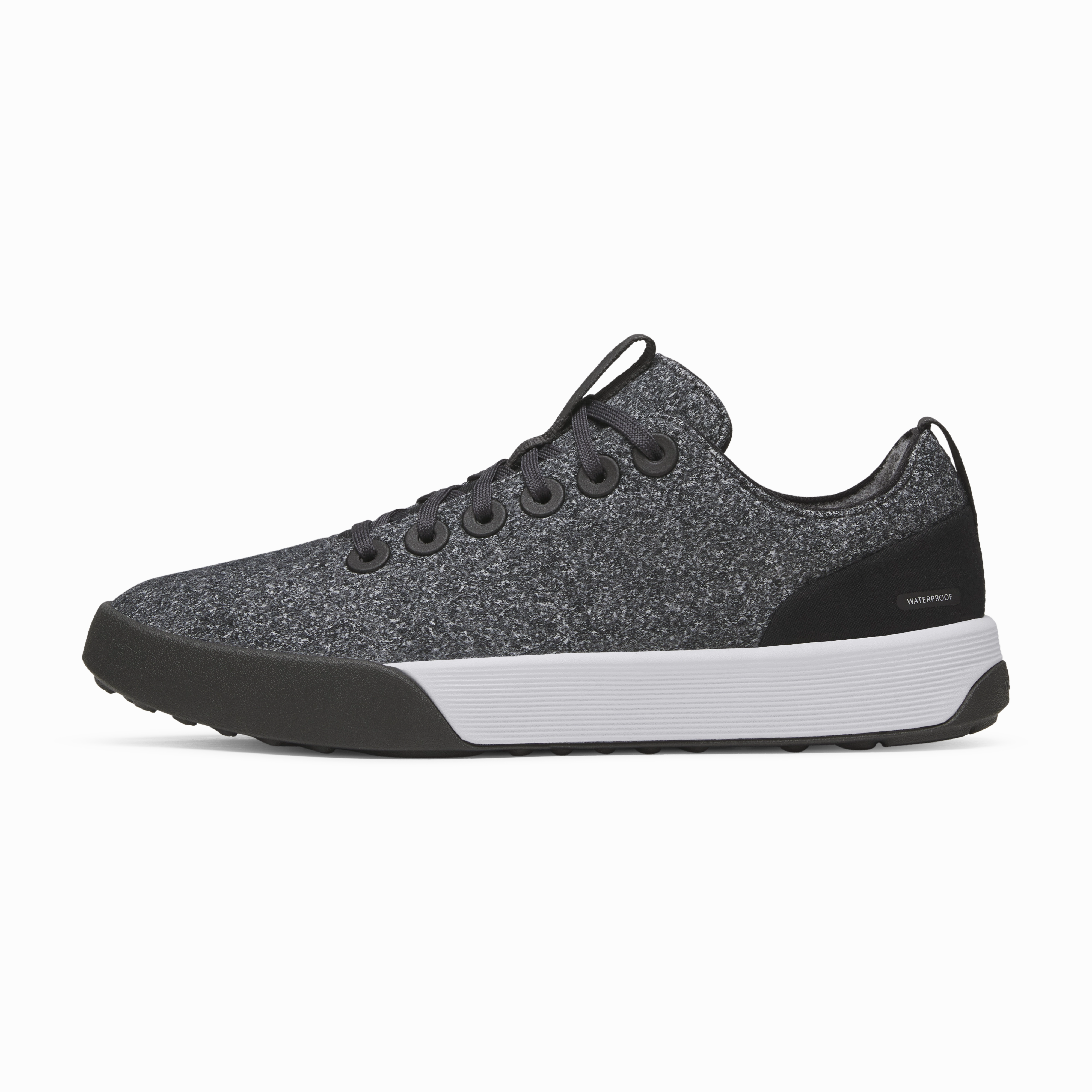 Down Padded Waterproof Warm Casual Women's Wool Cruiser Waterproof - Dark Grey (Light Grey Sole)