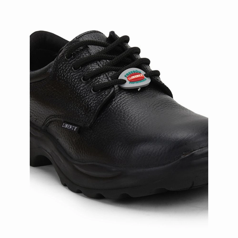 Freedom Casual (Black) Safety Hard Toe Shoes SHAKTI-HT By Liberty Rei Moderate Climbing Shoes