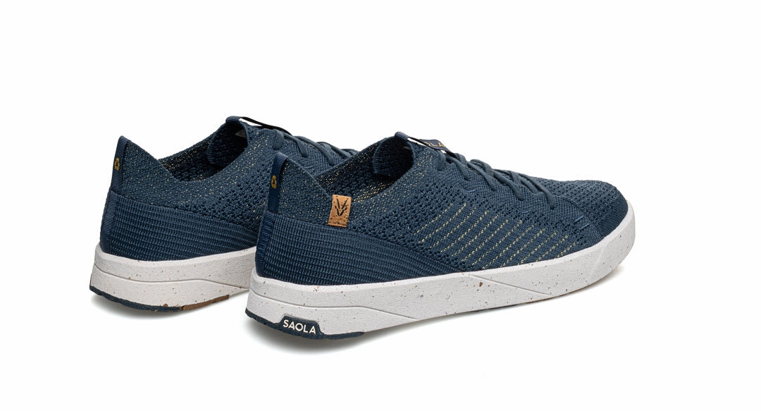Uncivilized Sneakers Cannon Knit 3 W Navy Gold