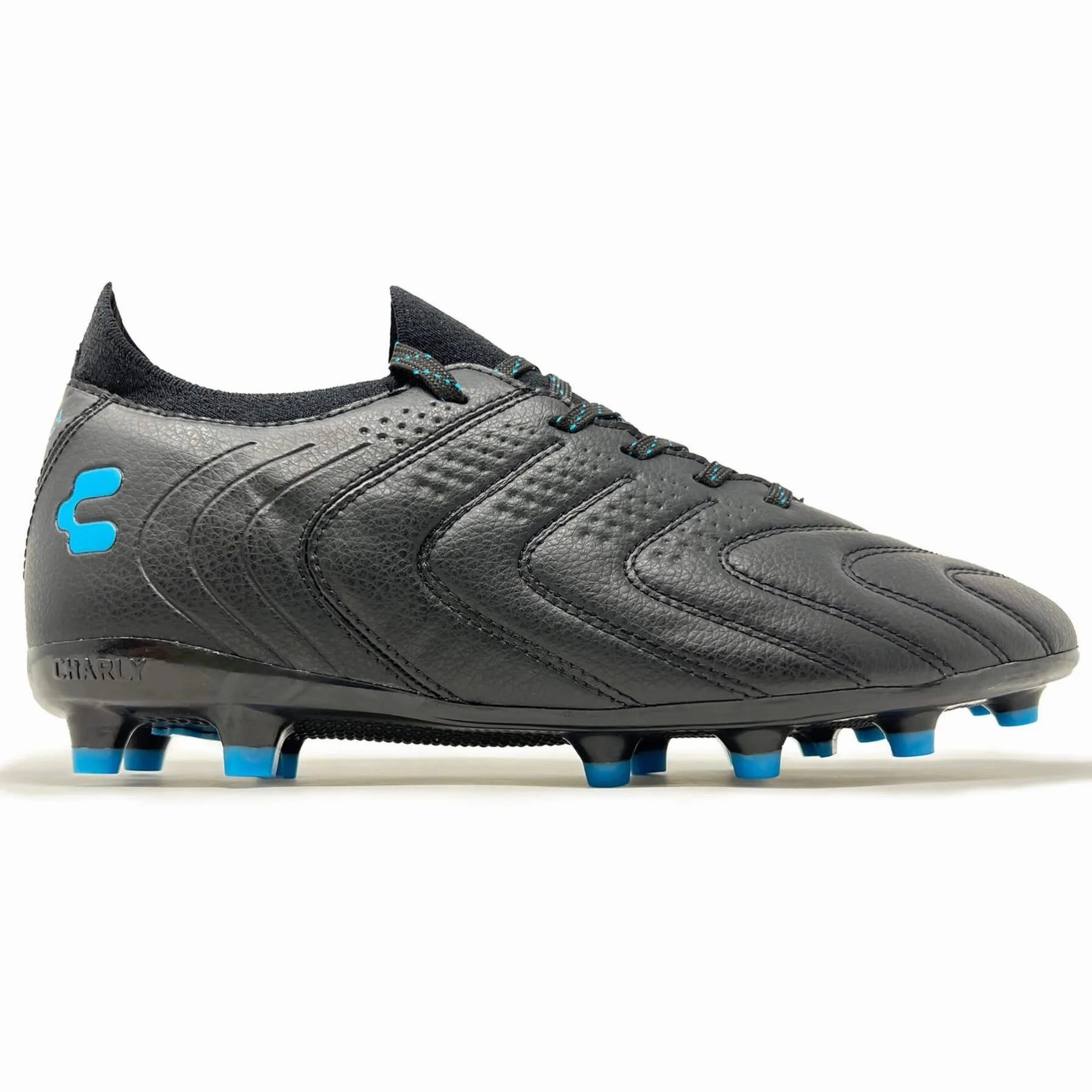 Charly Encore RL FG - Black Men's Soccer Cleats