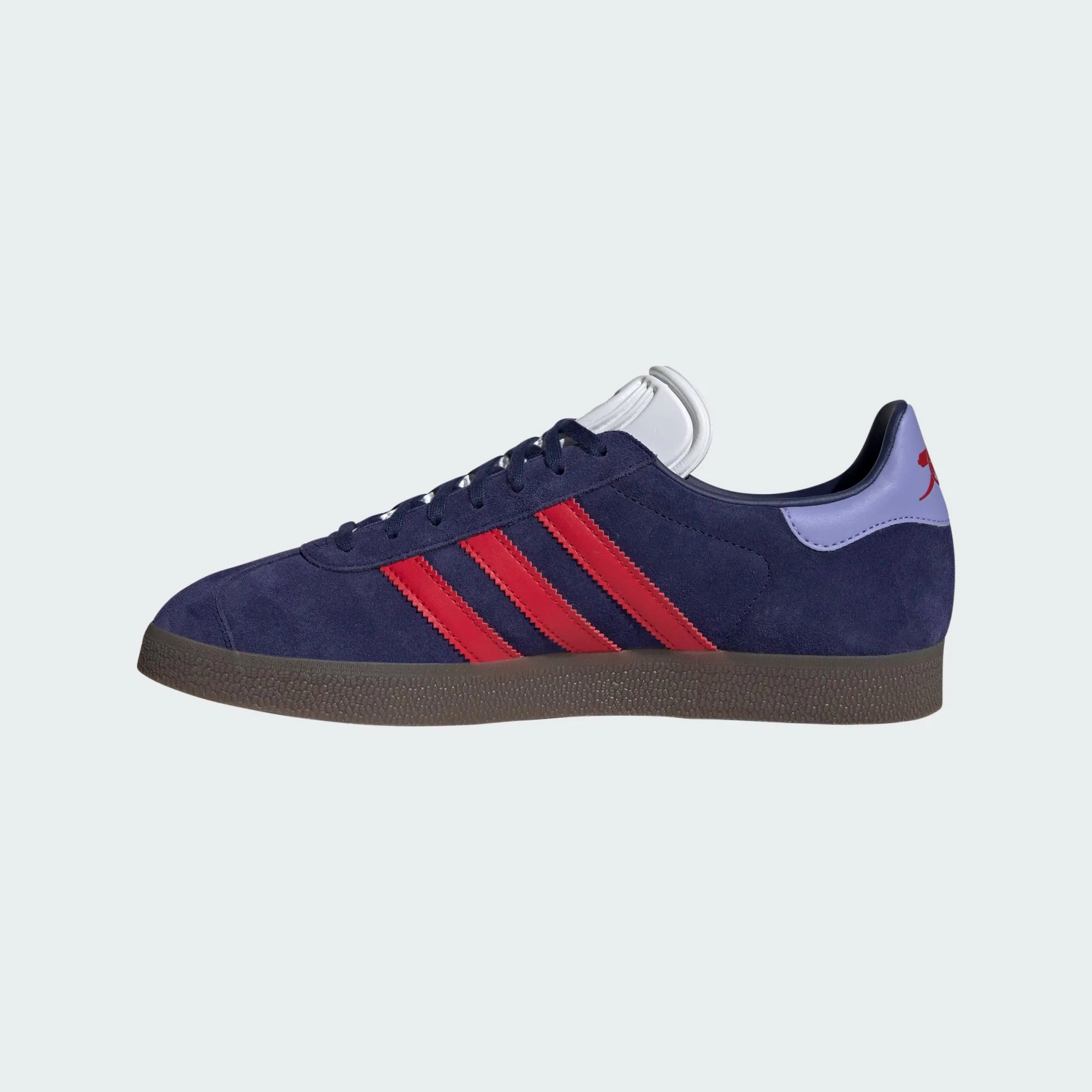 adidas Gazelle Rekive Arsenal Shoe - Night Sky/Scarlet Spray Paint Soccer Cleats