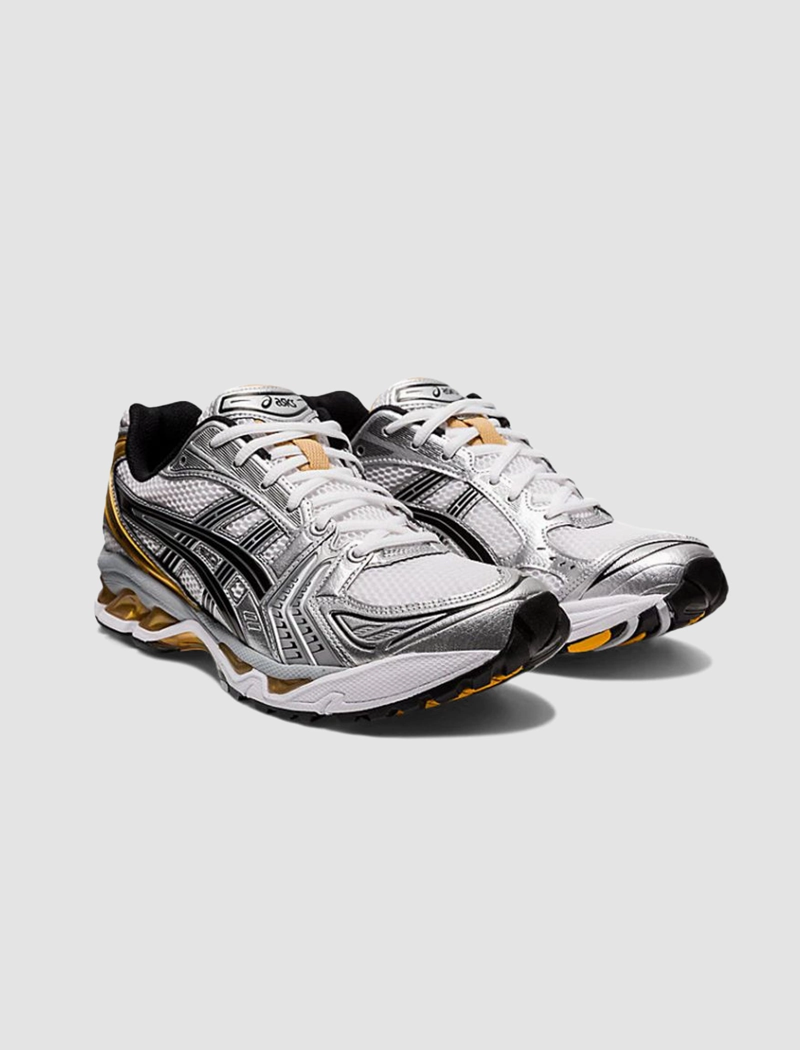 GEL-KAYANO 14 "WHITE/ PURE GOLD" Find My Asics Shoe
