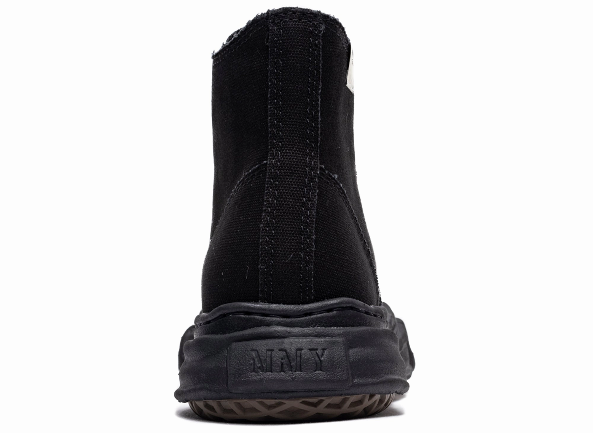 Maison Mihara Yasuhiro Peterson High in Black/Black Shoeplay High Heels