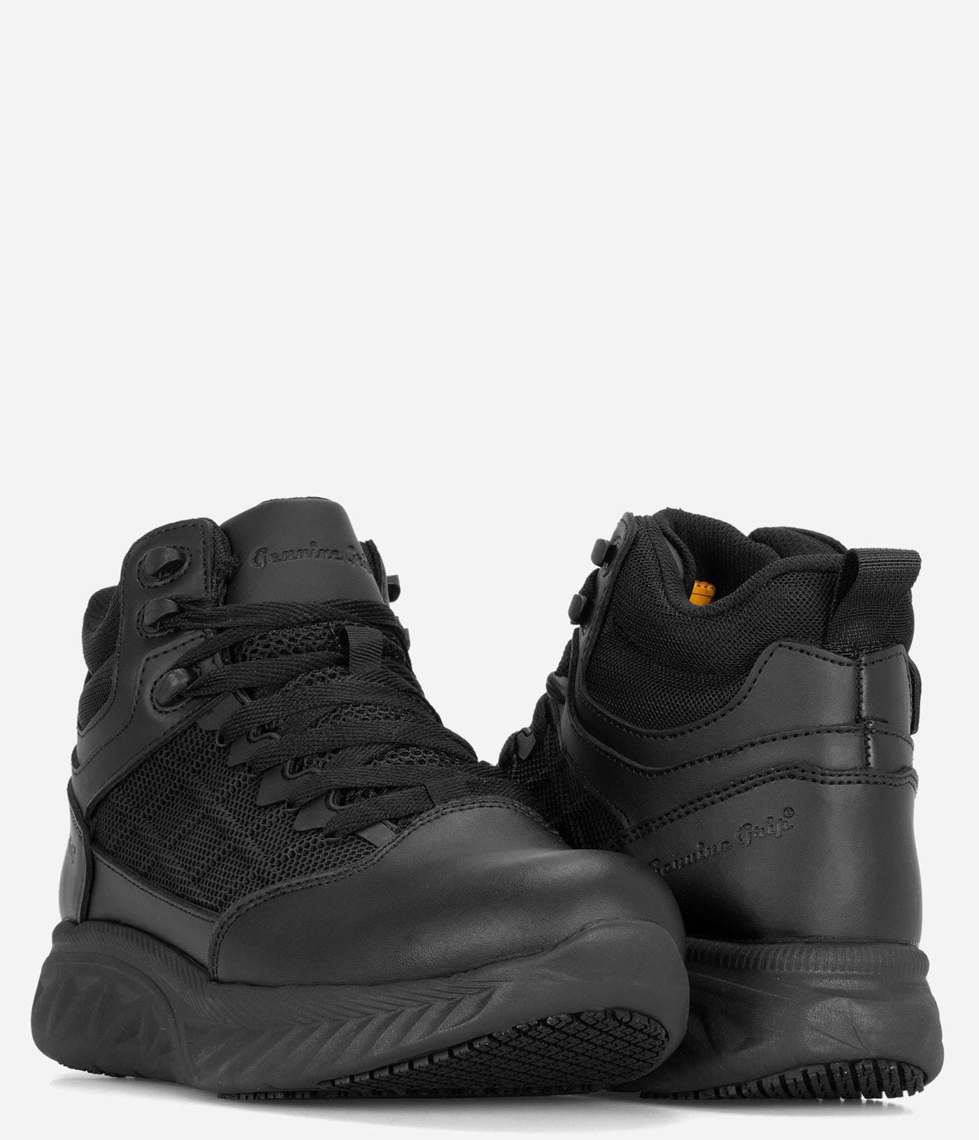 High Heels Wide Fit Genuine Grip Shielder Zipper Lock Slip Resistant High Top - Men