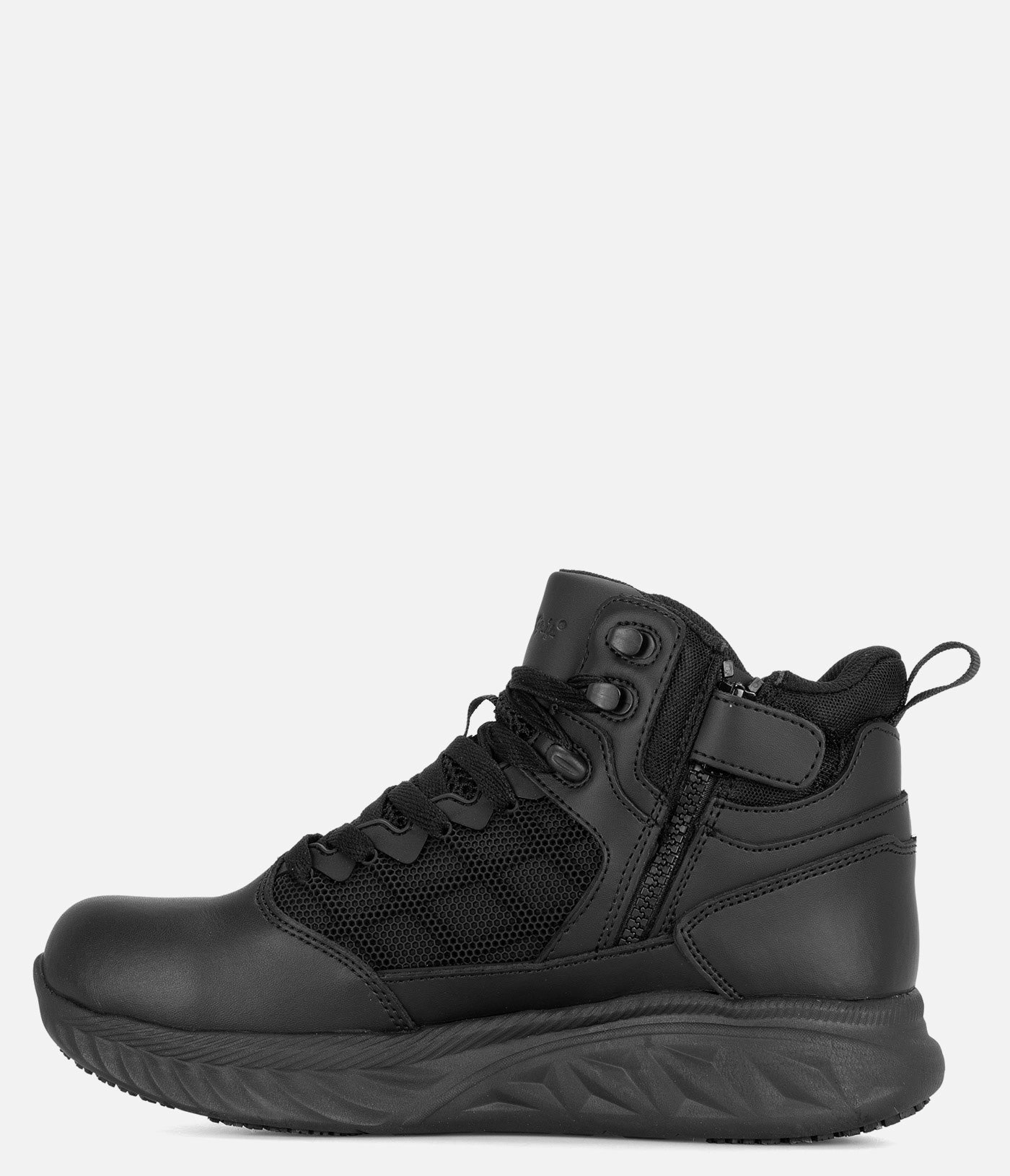 Genuine Grip Shielder Zipper Lock Slip Resistant High Top - Men High Heel Sneaker