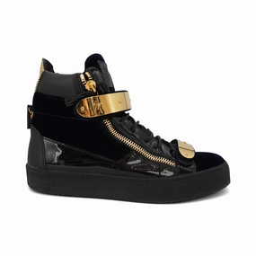 High Heels Fashion Giuseppe Zanotti 'Coby' High-Top Sneakers - Men's 42