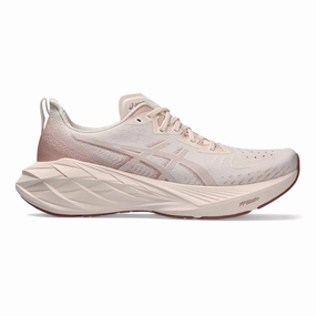Asics Jb Elite Wrestling Shoes Men's Asics Novablast 4, Pearl Pink/Umeboshi, 14 D Medium