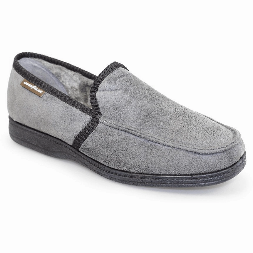 Nest Slippers Goodyear Mens Slipper Eden Grey