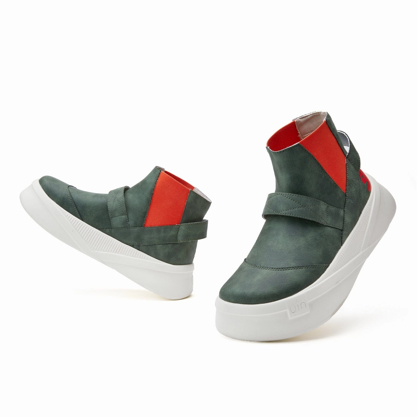 Grass Green Victoria III Men Argyle Skate Shoes