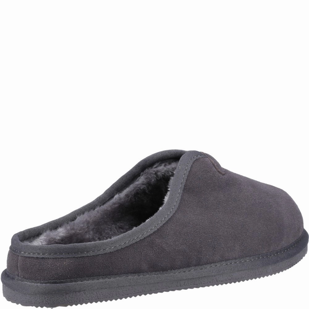 Outdoor Fuzzy Slippers Grey Conrad Slippers