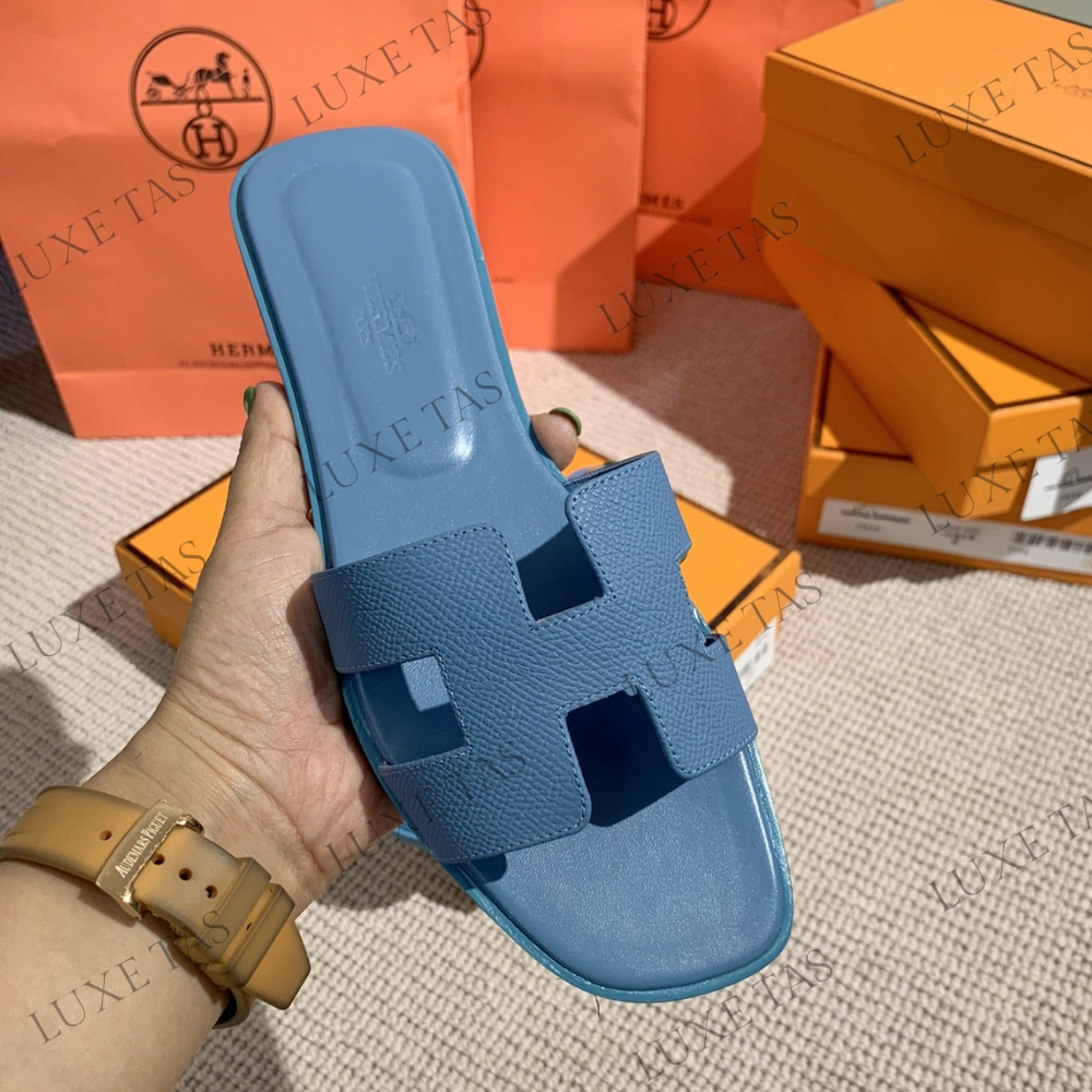 Gris Antarctique Oran Sandal - Designer Slides & Sandals for Women Italia Sandals