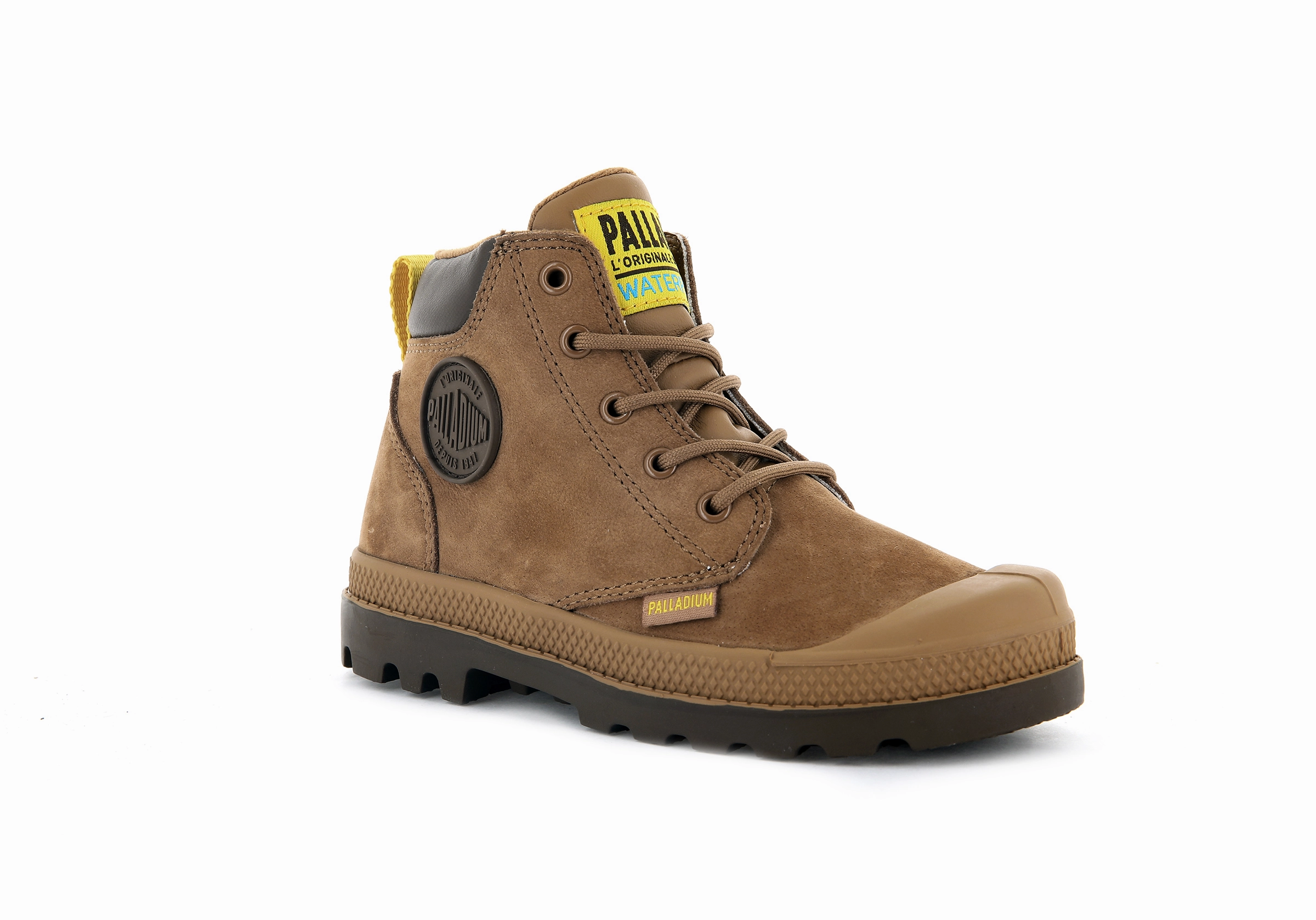 57216-257-M | PAMPA HI CUFF WP OZ | MAHOGANY Breathable Waterproof Shoes