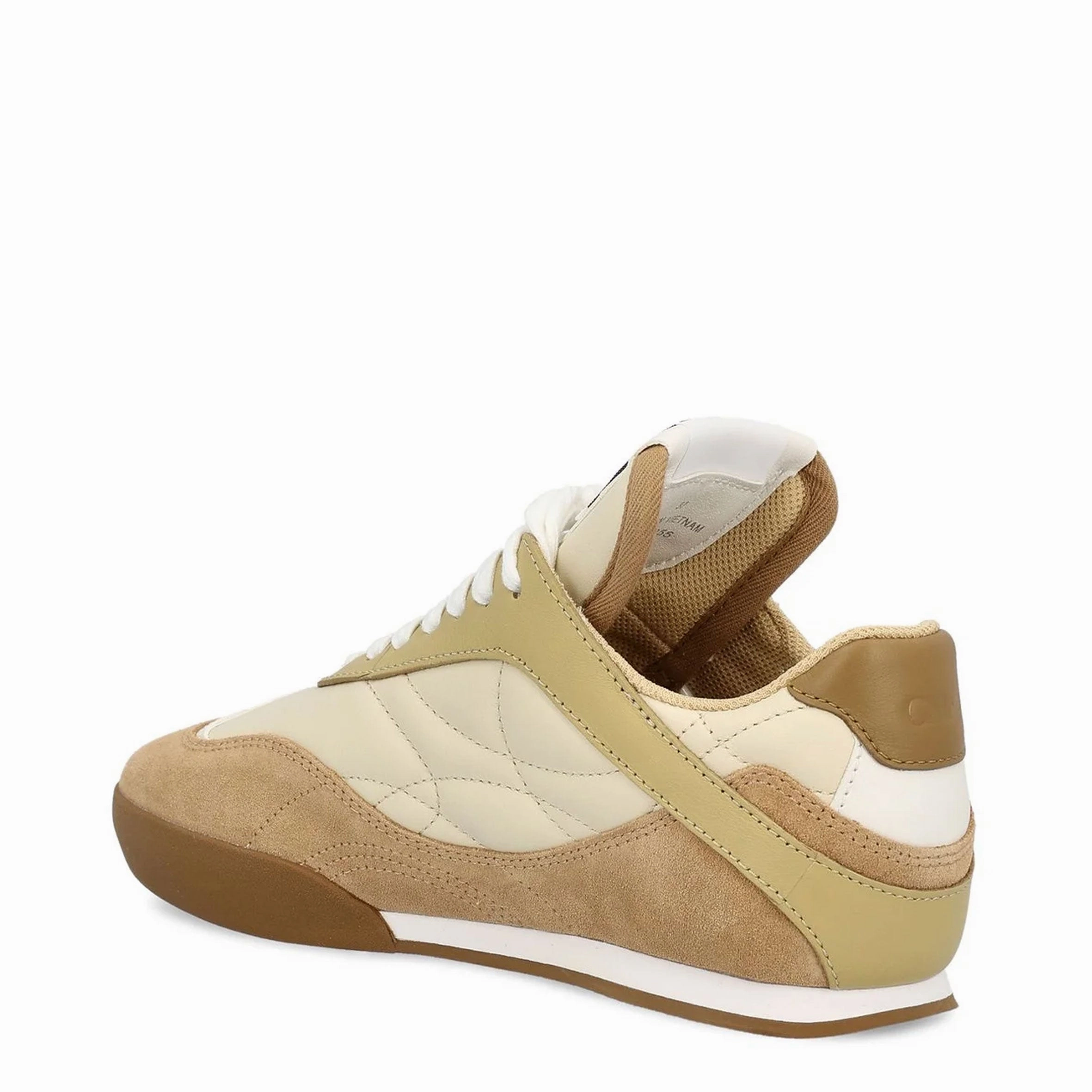 Kick Leather Sneakers, Light Ochre Shoes Go Walk Sneakers
