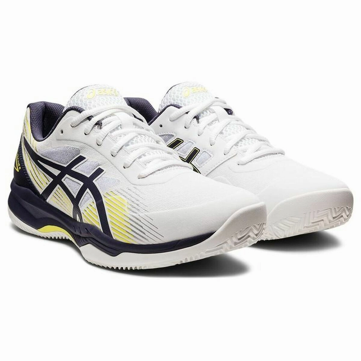 Gymnastikskor, Herr Asics Gel-Game 8 CLAY/OC Vit Asics Ahar Gel Shoes