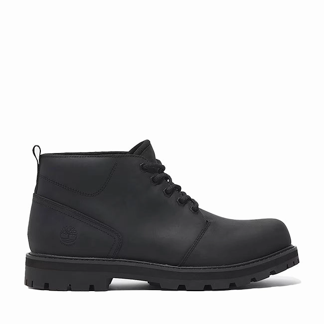 Boots Goth Timberland Boots Mens Britton Road Waterproof Chukka Boot Black