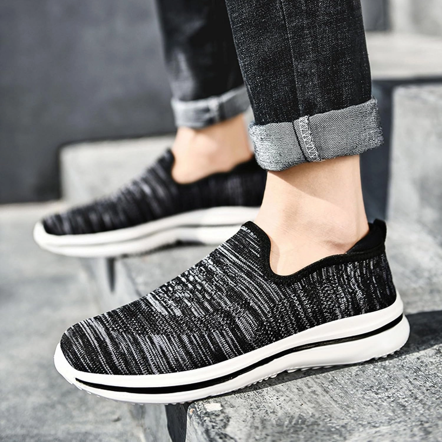 Elegant Sneakers Mens Walking Shoes Men's Fashion Sneakers Tennis Shoe for Men Sneaker for Men Lightweight Comfortable Sneaker