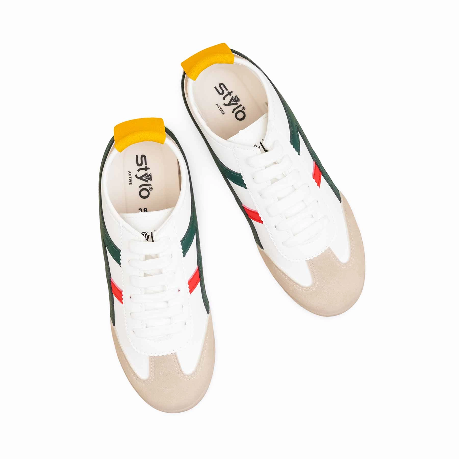 White Casual Sneaker For Women AT7454