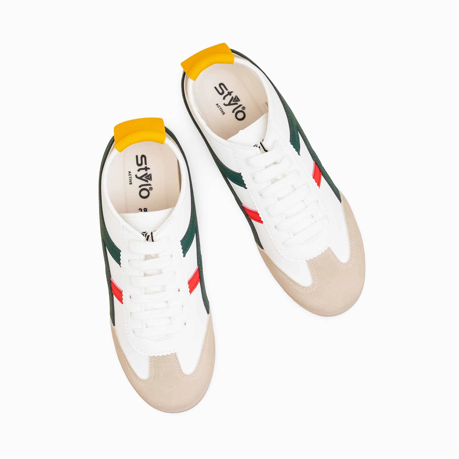 White Casual Sneaker For Women AT7454 Vaneli Sneakers