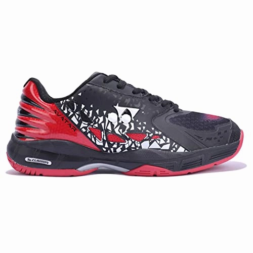 Yonex Avatar Badminton Shoes (Black/Flame/White) Is Basketball Shoes Good For Badminton
