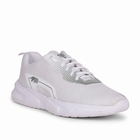 Force 10 By Liberty Men ZURIK-EB White Sports Lacing Shoes Brogue Pumps