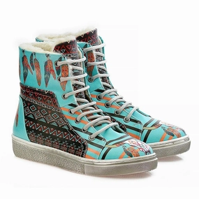 Dress And Knee High Boots Indian Short Boots WJAS119