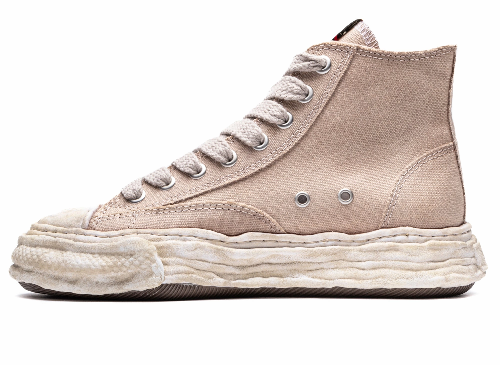 Maison Mihara Yasuhiro Peterson High in Brown High Heeled Shoes Definition