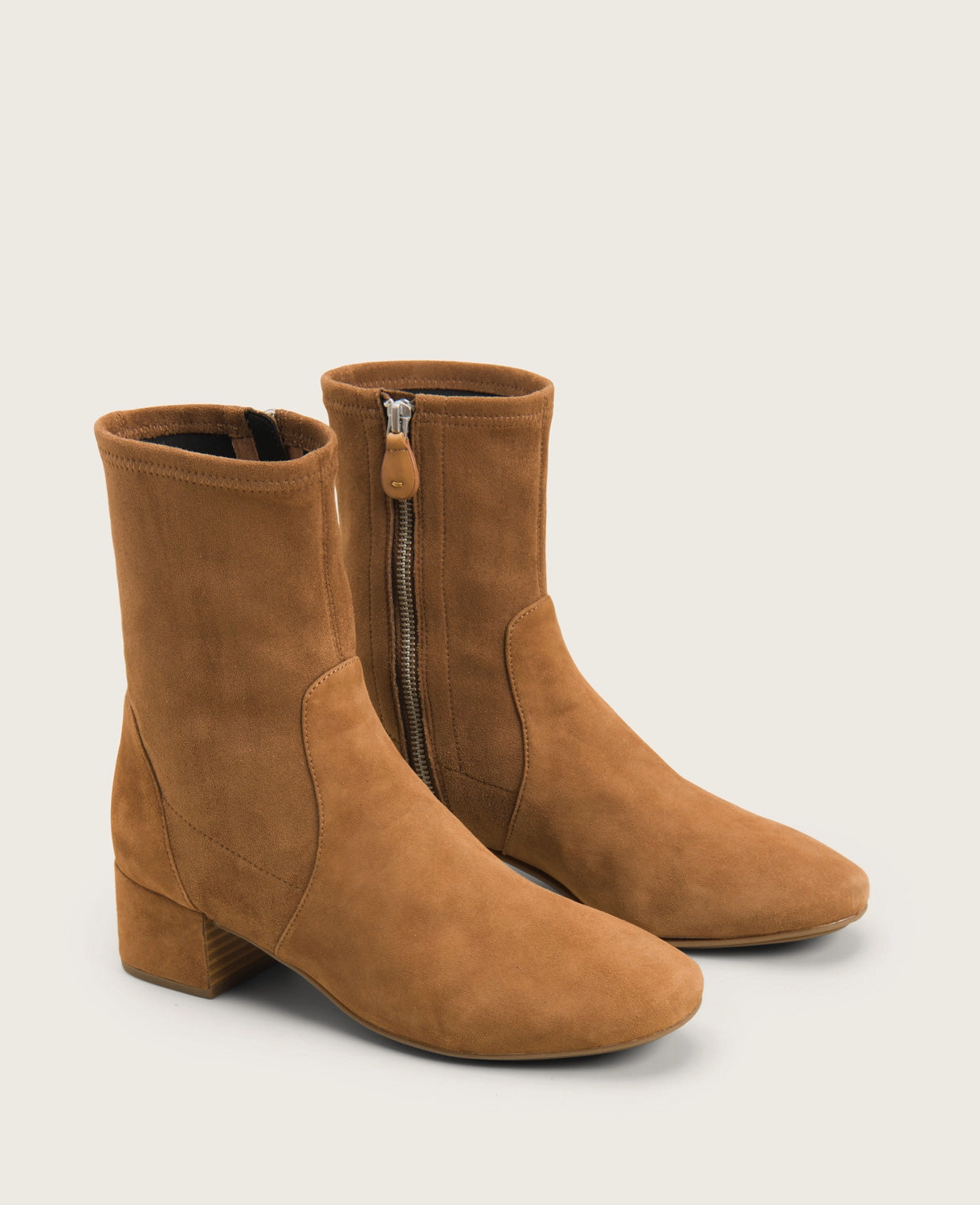 Suede Brogues With Suit GENTLE SOULS - Ella Micro Suede Stretch Bootie